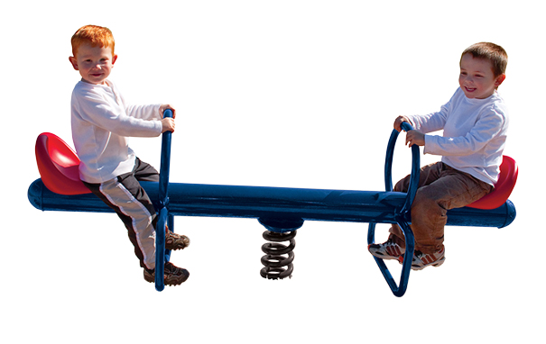 Model 02-07-0055 | Spring See Saw Playground Component