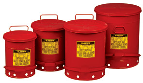 Oily Waste Cans | Foot Operated Collection