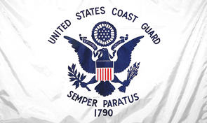 United States Coast Guard Standard Military Flag Graphic