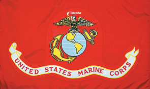 United States Marine Corps Military Flag Graphic