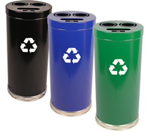 Model 15RT-3H | 3 in One Recycling Receptacles Collection