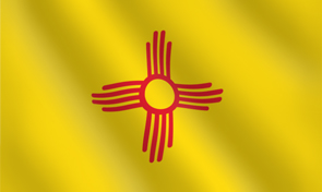 New Mexico State Flag Graphic