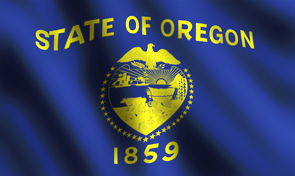 Oregon State Flag Side 1 Graphic