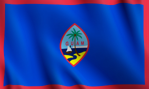 Guam Territory Flag Graphic