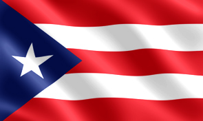 Puerto Rico Territory Flag Graphic