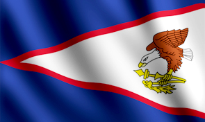 American Samoa Territory Flag Graphic