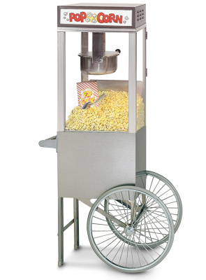 Model 2661 & Model 2659ST | Ultimate Sixty Special Countertop Popcorn Popper with Stainless Steel Cart