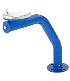 Model 3380-CC | Drinking Fountain (Blue Pedestal)