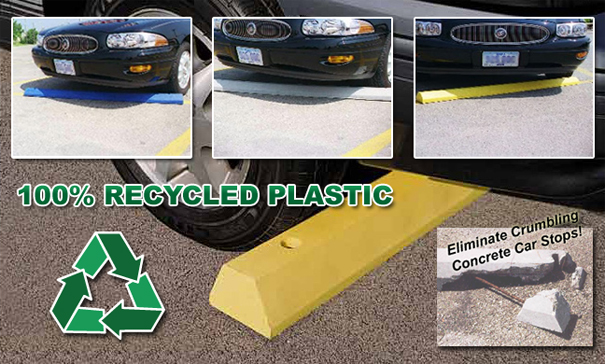 Recycled Plastic Car Stops