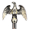 Metal Gold Eagle Ornament