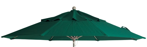 Model 98382031 | Market Umbrella with Aluminum Pole (Forest Green)