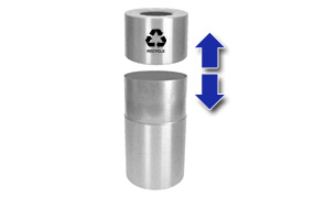 Two Piece Design of Aluminum Recycling Can