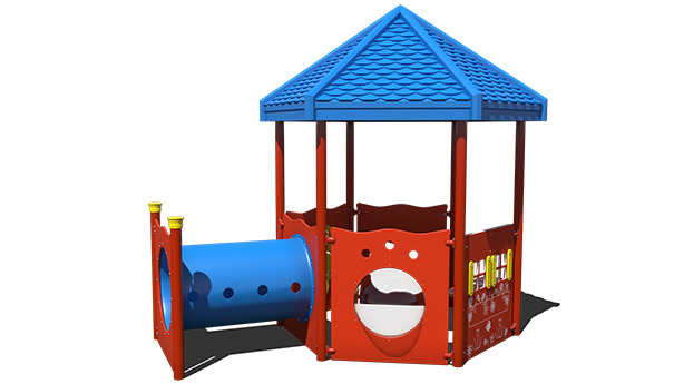 Zippy Station Commercial Playground Set