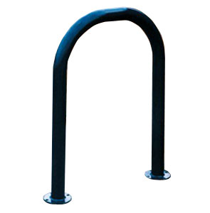 Model BR-L-S | Polyethylene Coated Thermoplastic Loop Bike Rack (Mariner)