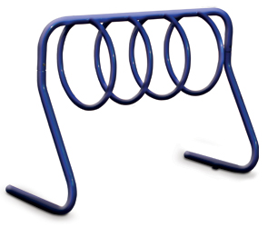Model BRL4S | Loop Style Bike Racks (Blue)