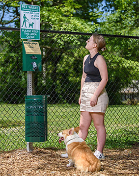 BarkPark Amenities Pet Waste Stations