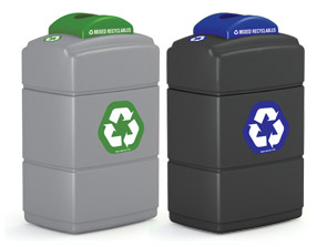 Model DC-77193699 & Model DC-73310499 | 40 Gallon Recycling Containers