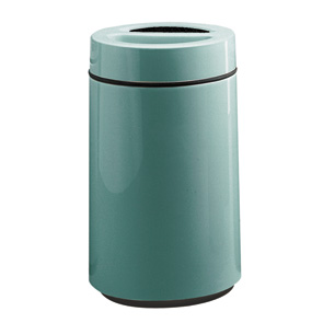 FG1630SUT | Round Fiberglass Ash | Trash Receptacles (Blue Green)
