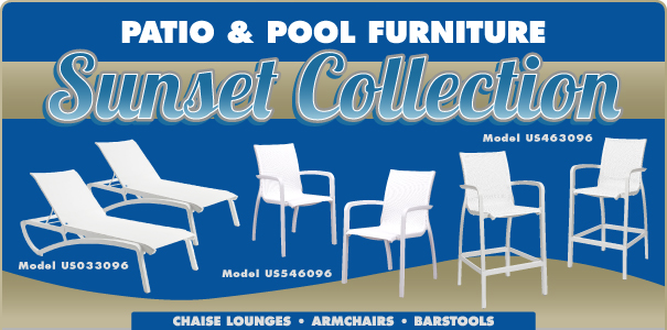 Sunset Collection - Chaise Lounges, Armchairs & Barstools