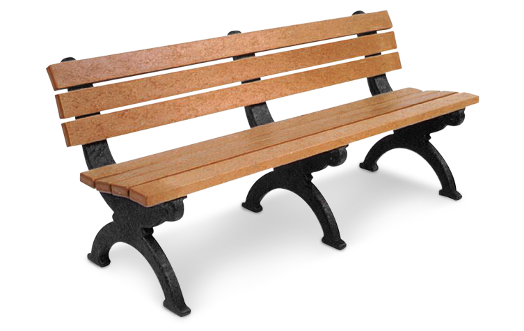Belson Gallery Hb72 Monarque Recycled Plastic Memorial Bench
