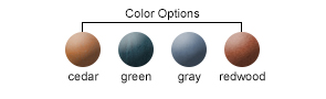 Slat Color Options