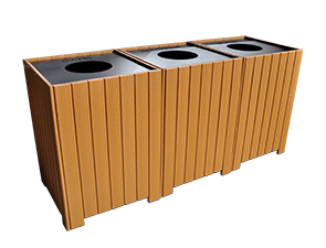 Model PB96S-REC | 3-Unit Square Recycling Centers