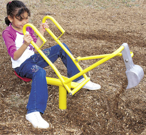 Model PGC-SD-I | Sand Digger Playground Component (Yellow)