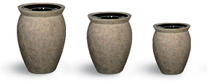 Milan Collection Fiberglass Receptacles | Pescara Style Sizes