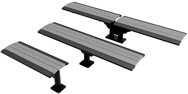 Phoenix Collection Cantilever Backless Benches