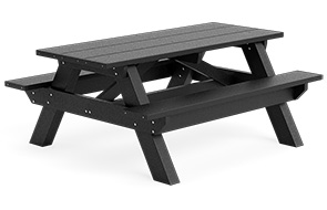 Model RPS6 | 6ft Recycled Plastic Picnic Table