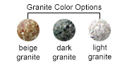 Granite Color Options