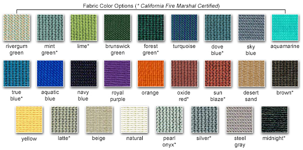 Fabric Color Options