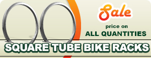 Sale on Square Tube Circular Bike Rack