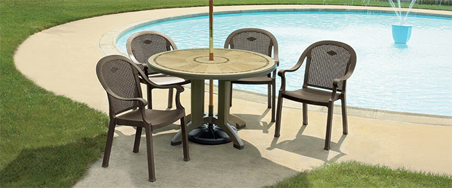 Sumatra Café Style Armchairs