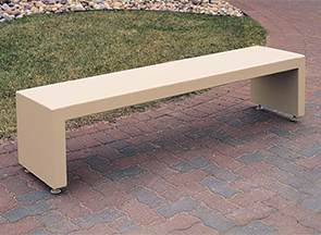 Model TF5026 | Backless 6' Concrete Bench (Buff)