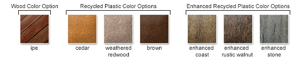 Tops & Seats Color Options