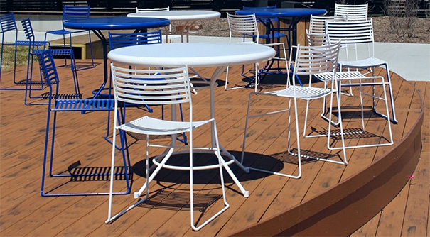 Steel Terrace Cafe Chairs