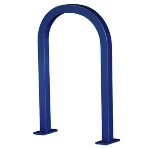 Model U200-SF-P | Square 'U' Rack Bike Rack (Midnight Blue)