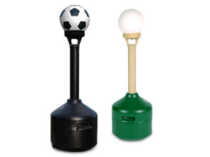 Ultra SmokeStop Sports Themed Cigarette Receptacles | Soccer Ball and Golf Ball