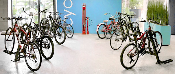 UpLift Bike Rack Enviroment Photo