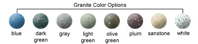 Granite Color Options