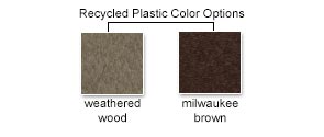 Recycled Plastic Color Options