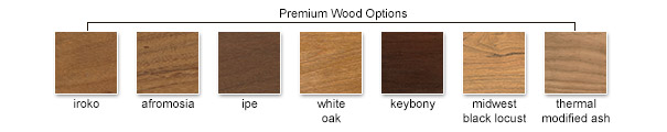Premium Wood Options