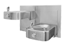 Wall Mount Hi-Lo Adjustable Drinking Fountain