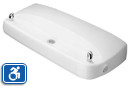 Model 1431 | White Enamled Iron Drinking Fountain
