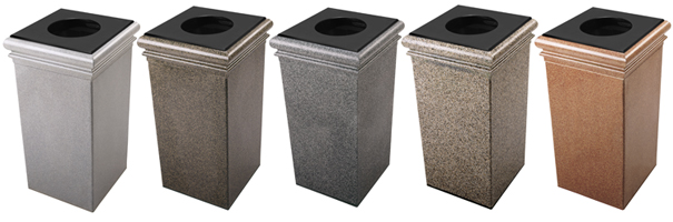 StoneTec� | 30 Gallon Waste Containers