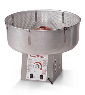 Econo Floss Cotton Candy Machine with Stainless Steel Cabinet