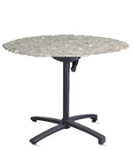 30" Round Table Top and Aluminum Base 100