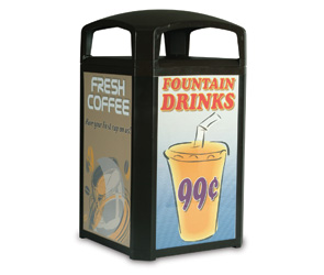 Landmark Series Classic Waste Container