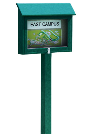 Mini Message Center | Optional Mounting Post